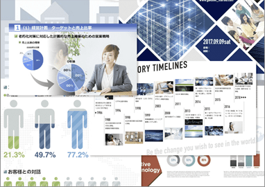 デザイナーズパワーポイント制作